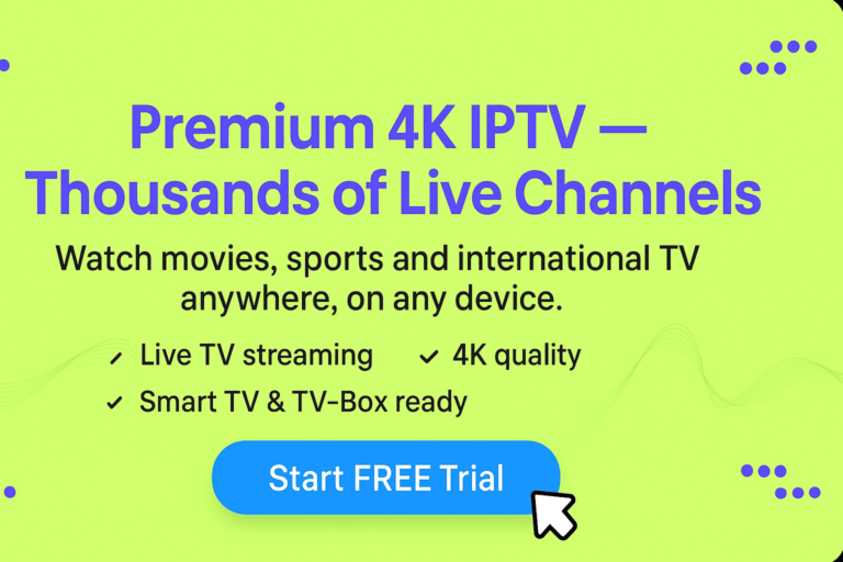 IPTV without buffering